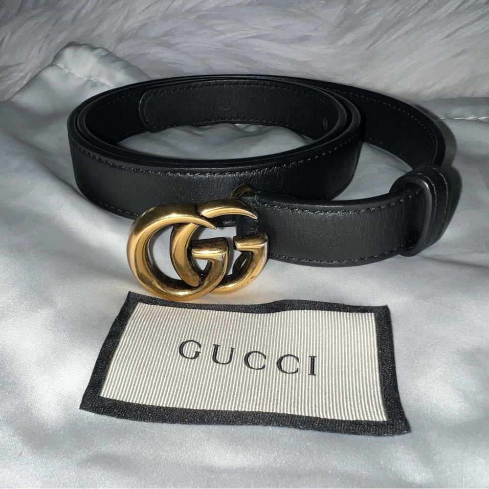 Gucci GG Marmont Thin Belt